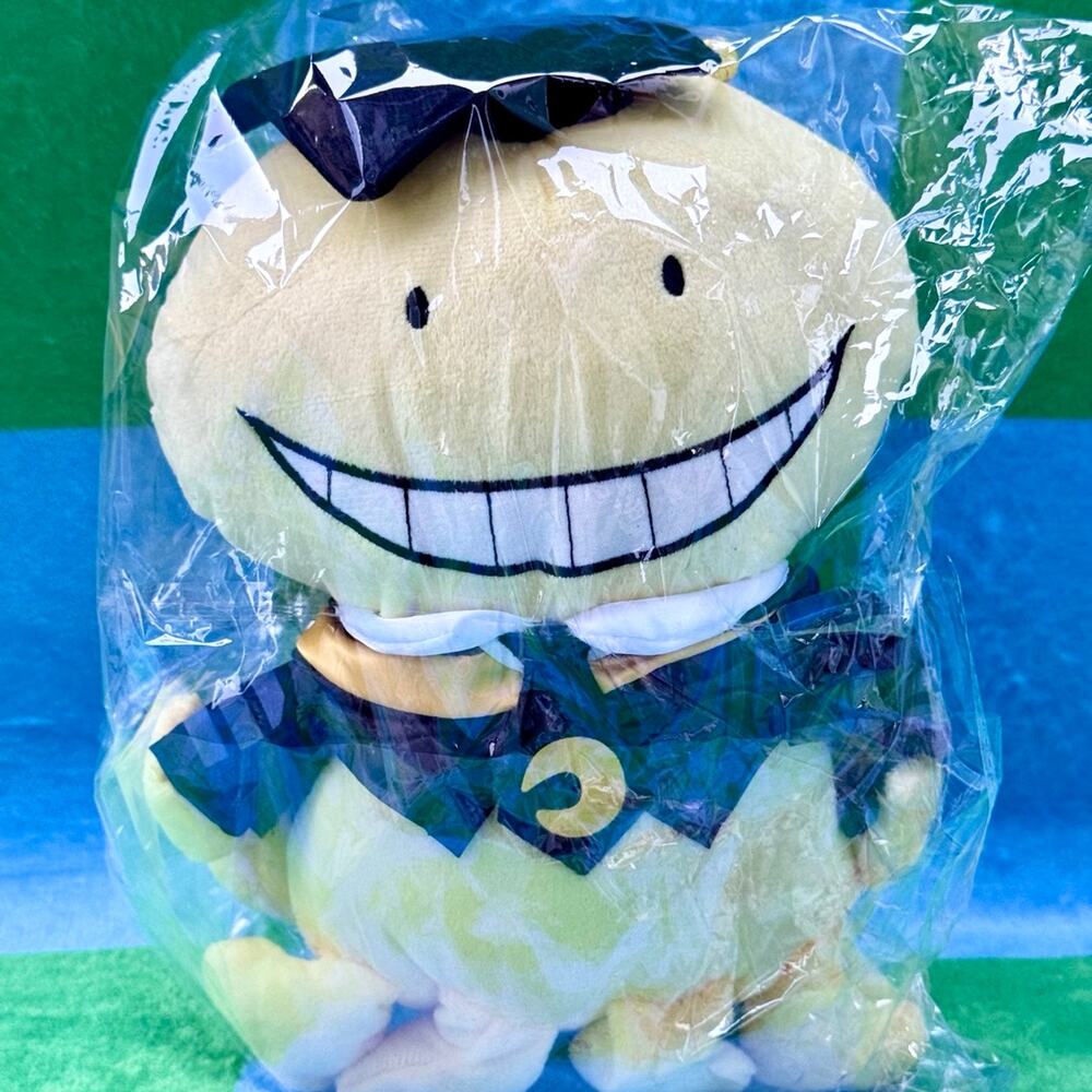 Assassination Classroom Koro Sensei Plush SEALED With Removable Adjustable